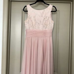 Peach Evening Dress